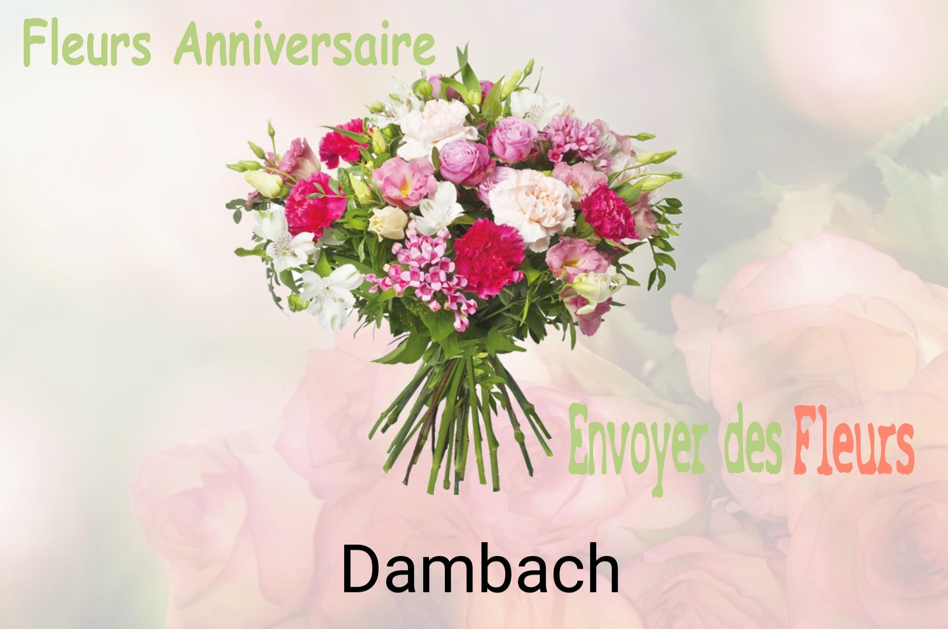 Bouquet de fleurs d’anniversaire livré à Dambach